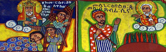 Jacob's dream, Burning bush