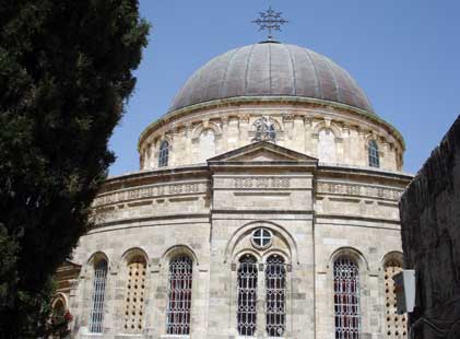 The exterior of the church of Kidane Mehret